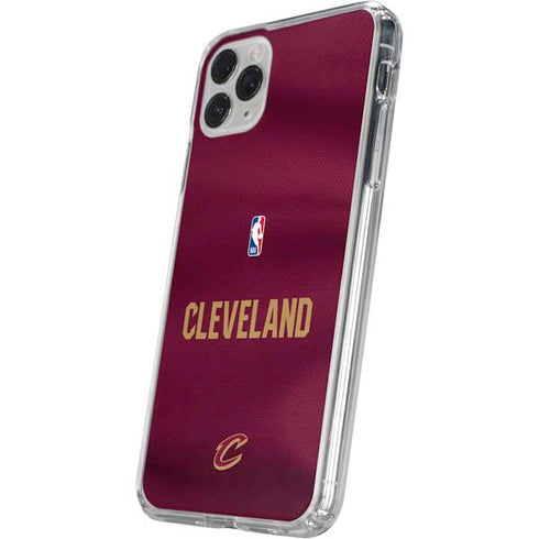 NBA Cleveland Cavaliers Jersey iPhone 11 Pro Clear Case