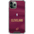 NBA Cleveland Cavaliers Jersey iPhone 11 Pro Max Clear Case