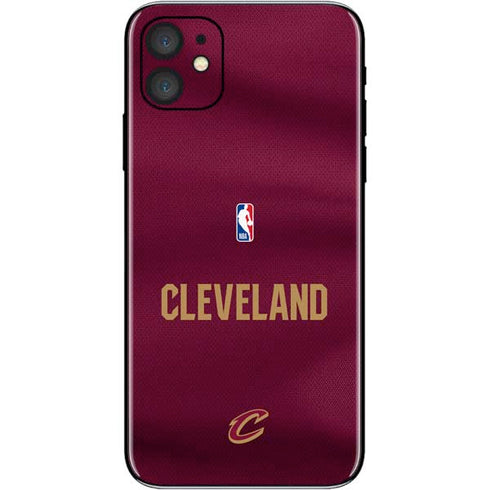 NBA Cleveland Cavaliers Jersey iPhone 11 Skin