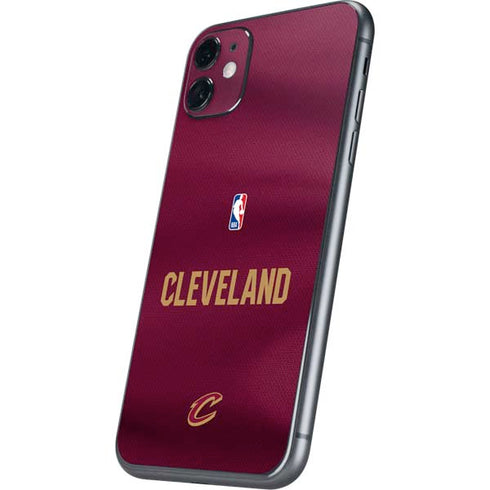 NBA Cleveland Cavaliers Jersey iPhone 11 Skin