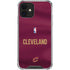 NBA Cleveland Cavaliers Jersey iPhone 12 Mini Clear Case
