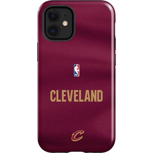 NBA Cleveland Cavaliers Jersey iPhone 12 Mini Impact Case