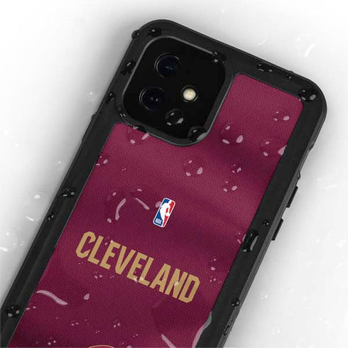 NBA Cleveland Cavaliers Jersey iPhone 12 Mini Waterproof Case