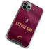 NBA Cleveland Cavaliers Jersey iPhone 12 Pro Clear Case