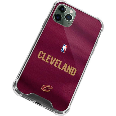 NBA Cleveland Cavaliers Jersey iPhone 12 Pro Max Clear Case
