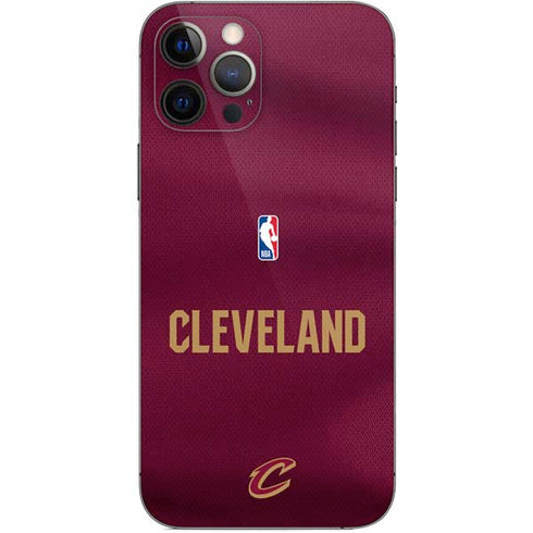 NBA Cleveland Cavaliers Jersey iPhone 12 Pro Skin