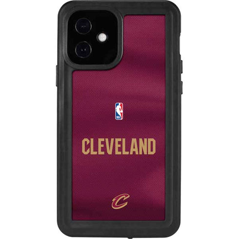 NBA Cleveland Cavaliers Jersey iPhone 12 Waterproof Case