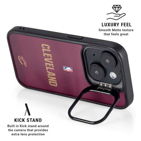 NBA Cleveland Cavaliers Jersey iPhone 13 Kickstand Case