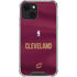 NBA Cleveland Cavaliers Jersey iPhone 13 Mini Clear Case