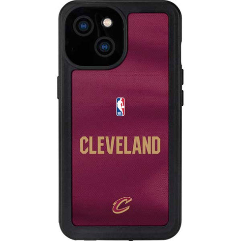 NBA Cleveland Cavaliers Jersey iPhone 13 Mini Waterproof Case