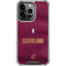 NBA Cleveland Cavaliers Jersey iPhone 13 Pro Clear Case