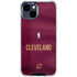 NBA Cleveland Cavaliers Jersey iPhone 14 Plus Clear Case