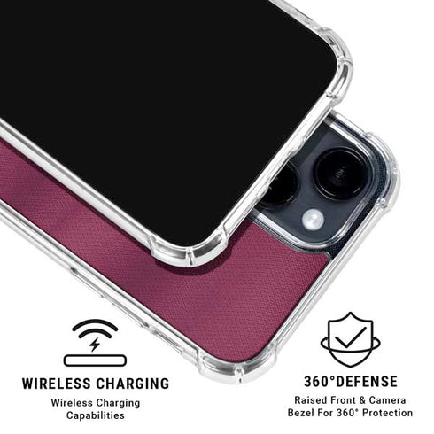 NBA Cleveland Cavaliers Jersey iPhone 14 Plus Clear Case