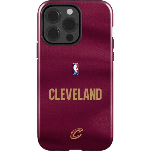 NBA Cleveland Cavaliers Jersey iPhone 14 Pro Impact Case