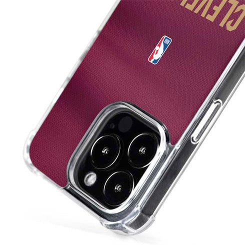 NBA Cleveland Cavaliers Jersey iPhone 14 Pro MagSafe Case