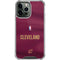 NBA Cleveland Cavaliers Jersey iPhone 14 Pro Max Clear Case