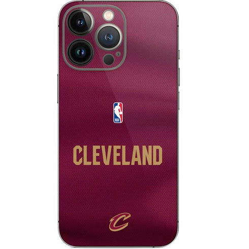 NBA Cleveland Cavaliers Jersey iPhone 14 Pro Skin