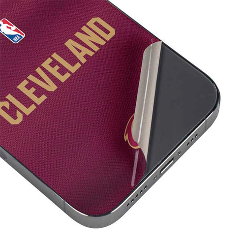 NBA Cleveland Cavaliers Jersey iPhone 14 Pro Skin