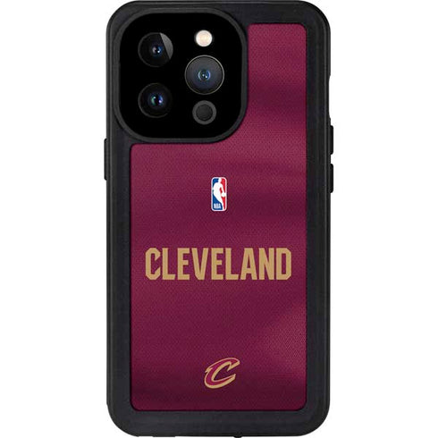 NBA Cleveland Cavaliers Jersey iPhone 14 Pro Waterproof Case