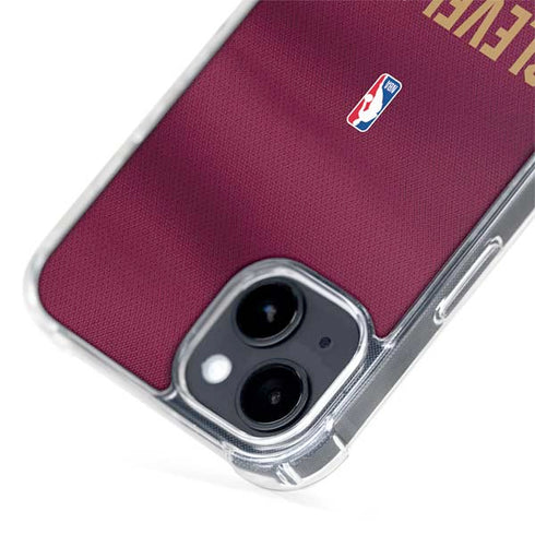 NBA Cleveland Cavaliers Jersey iPhone 15 MagSafe Case