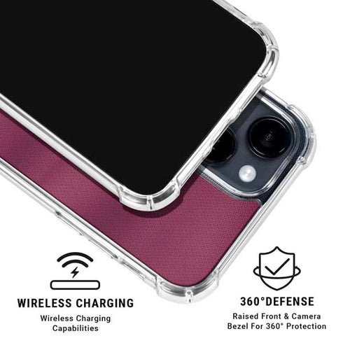 NBA Cleveland Cavaliers Jersey iPhone 15 Plus Clear Case