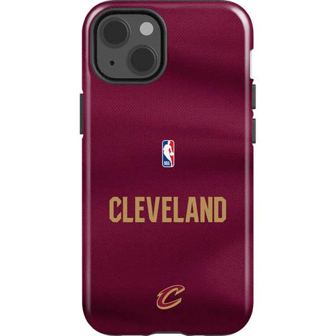 NBA Cleveland Cavaliers Jersey iPhone 15 Plus Impact Case