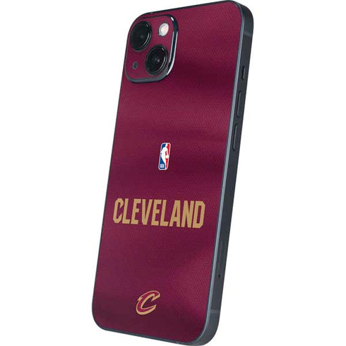 NBA Cleveland Cavaliers Jersey iPhone 15 Plus Skin