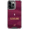NBA Cleveland Cavaliers Jersey iPhone 15 Pro Clear Case