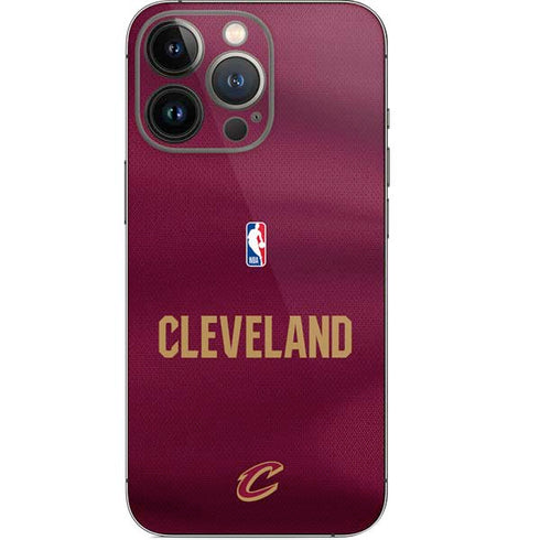 NBA Cleveland Cavaliers Jersey iPhone 15 Pro Skin