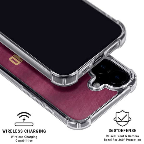 NBA Cleveland Cavaliers Jersey iPhone 16 Clear Case