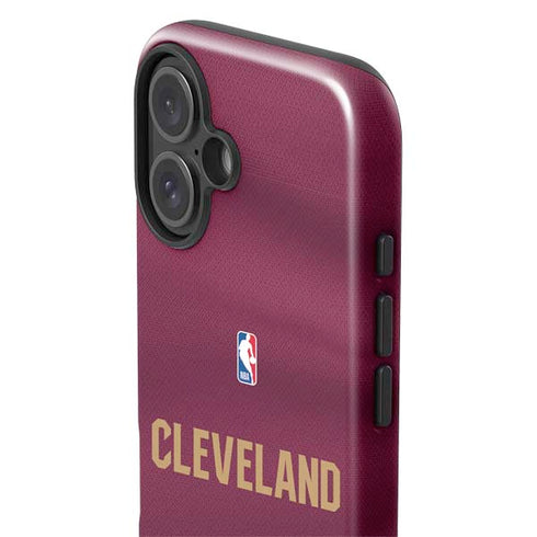 NBA Cleveland Cavaliers Jersey iPhone 16 Impact Case