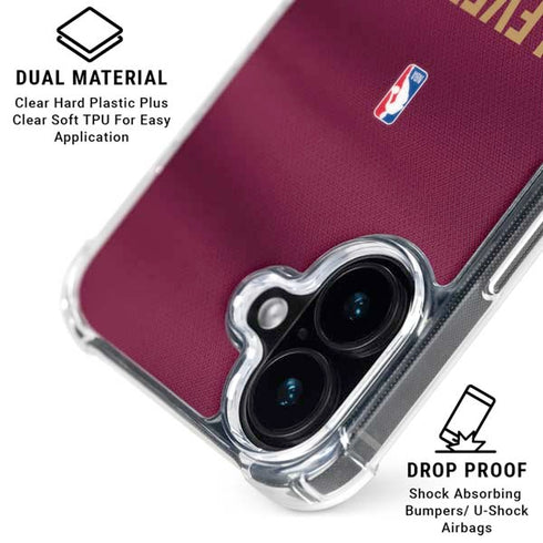NBA Cleveland Cavaliers Jersey iPhone 16 MagSafe Case
