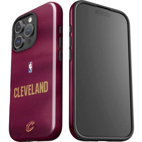 NBA Cleveland Cavaliers Jersey iPhone 16 Pro Impact Case