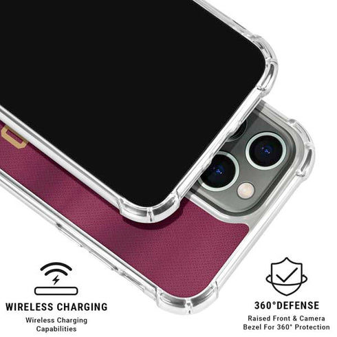 NBA Cleveland Cavaliers Jersey iPhone 16 Pro Max Clear Case