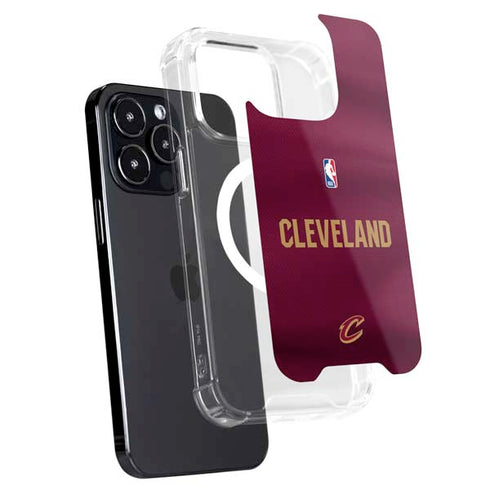NBA Cleveland Cavaliers Jersey iPhone 16 Pro Max MagSafe Case