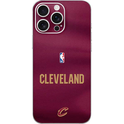 NBA Cleveland Cavaliers Jersey iPhone 16 Pro Max Skin