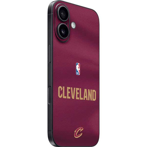 NBA Cleveland Cavaliers Jersey iPhone 16 Skin