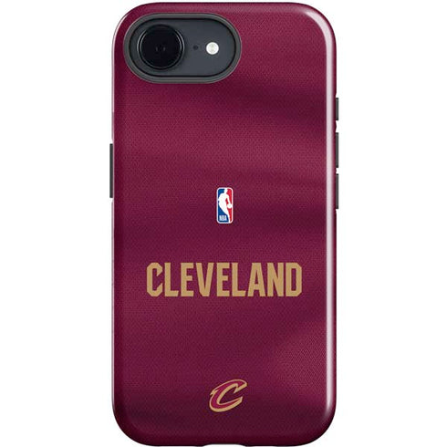 NBA Cleveland Cavaliers Jersey iPhone 16e Impact Case