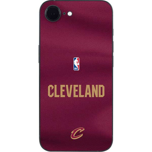 NBA Cleveland Cavaliers Jersey iPhone 16e Skin