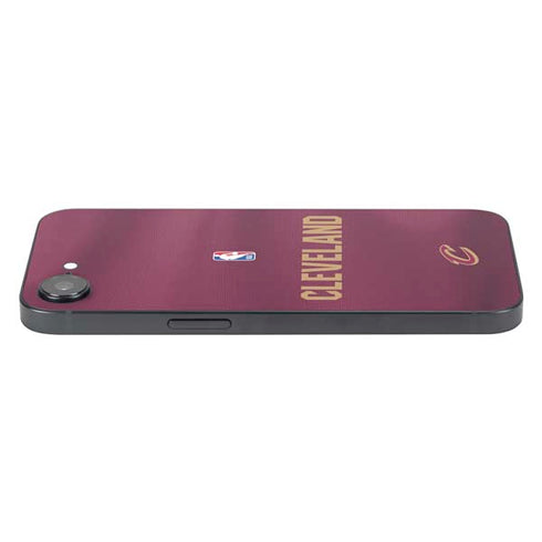 NBA Cleveland Cavaliers Jersey iPhone 16e Skin