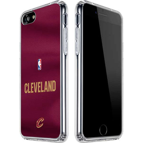 NBA Cleveland Cavaliers Jersey iPhone SE (2nd & 3rd Gen) Clear Case