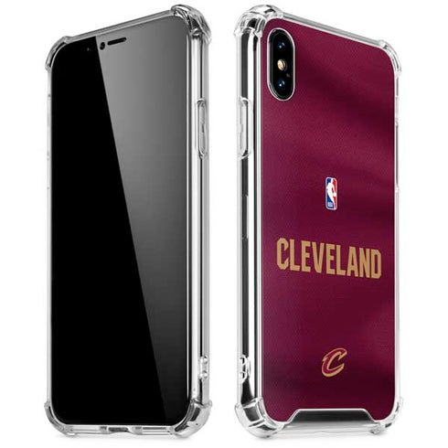 NBA Cleveland Cavaliers Jersey iPhone X/XS Clear Case