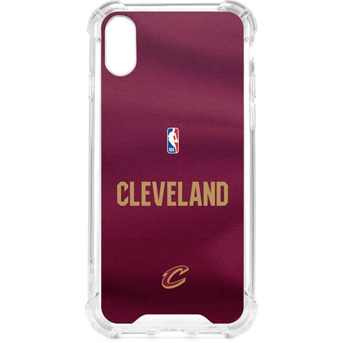 NBA Cleveland Cavaliers Jersey iPhone XS Clear Case