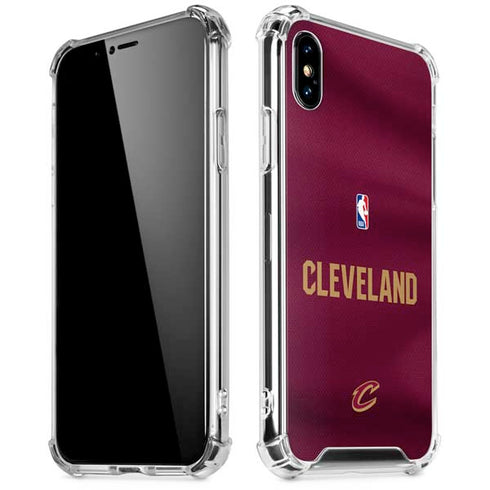 NBA Cleveland Cavaliers Jersey iPhone XS Max Clear Case