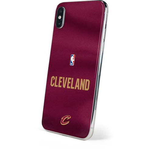 NBA Cleveland Cavaliers Jersey iPhone XS Skin