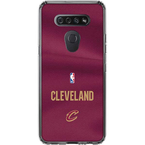 NBA Cleveland Cavaliers Jersey LG K51/Q51 Clear Case