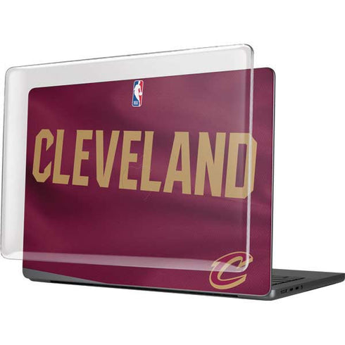 NBA Cleveland Cavaliers Jersey MacBook Pro 14in (2021-24) Case plus Skin