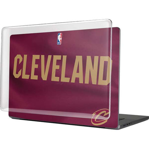 NBA Cleveland Cavaliers Jersey MacBook Pro 16in (2021-25) Case plus Skin