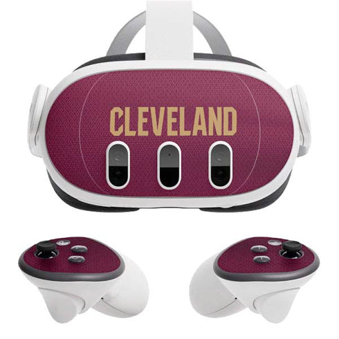 NBA Cleveland Cavaliers Jersey Meta Quest 3 Skin