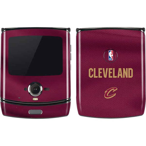 NBA Cleveland Cavaliers Jersey Motorola RAZR Skin
